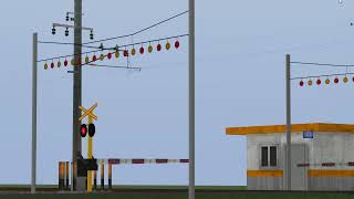 NEW CROSSING SCRIPT OpenBVE Indonesia [upl. by Osbert]