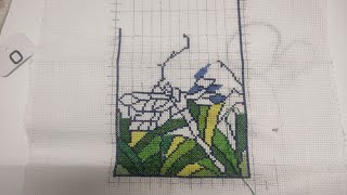 Late night cross stitching [upl. by Adnauqaj873]