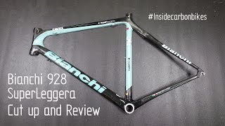 Bianchi 928 SuperLeggera Cut up and Review [upl. by Leahpar859]