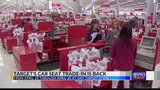 Targets car seat tradein returns [upl. by Cyndy]