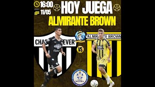 CHACO FOR EVER VS ALMIRANTE BROWN  EN VIVO  FECHA 15  PRIMERA NACIONAL 2024 [upl. by Kazue]