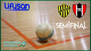 FUTSAL 2023  SEMIFINAL TORNEO JAVIER BERMANI  EL COLGANTE VS TAPONAZO [upl. by Bathesda]