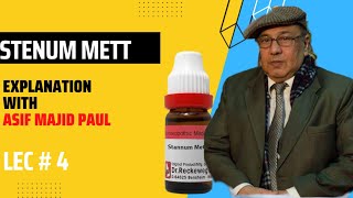 Stannum Metallicum Homeopathic medicine explanation with Dr Asif Majeed Paul [upl. by Priestley862]