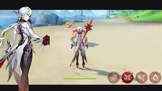 Arlecchino Skill amp Gameplay  Genshin Impact 46 [upl. by Fernanda]