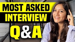 Top Interview Questions and Answers You MUST Prepare  Interview Answers Tips [upl. by Ecerahs]