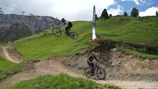 Piste ⚫Bike Park  La Plagne [upl. by Talley]