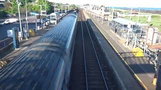 Carnoustie Railway Station Dundee to Aberdeen Line Angus [upl. by Alesig]