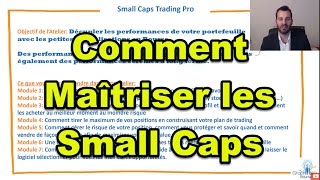 Bourse Comment profiter du potentiel explosif des smalls caps avec Small Caps Trading Pro [upl. by Virnelli]