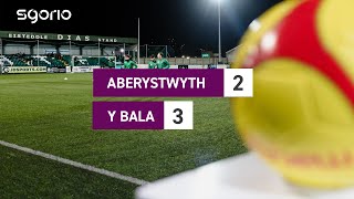 UKEK yn cipior pwyntiau yn hwyr yn y gêm  Aberystwyth 23 Y Bala  Uchafbwyntiau  Highlights [upl. by Donny]