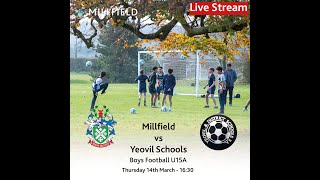 Millfield Sport  Football BoysU15A v Yeovil District schools [upl. by Edurtreg]