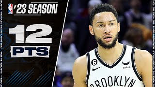 Ben Simmons Returns to PHILLY 👀 FULL HIGHLIGHTS [upl. by Stanislaus]