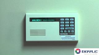 Doyle Security Systems  How to Cycle Doors After A Fire Alarm on a Bosch Panel [upl. by Julita]