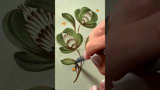 Metalic flower drowing for beginners art metalic shortfeed shorts [upl. by Silsby530]