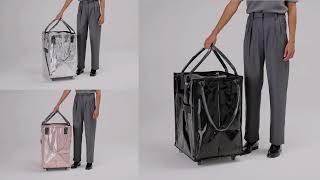 Schlepping Made Easy with Hulken  The Original Rolling Tote [upl. by Ayekram731]