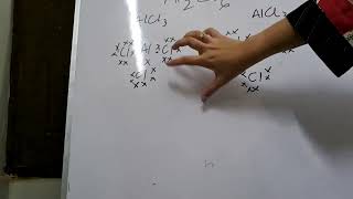 dative covalent bonding of Al2Cl6 [upl. by Jervis]