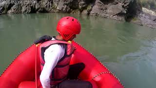 Navel Rafting in Chenab RIVER  The most dangers river of India [upl. by Alvera]