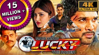 Main Hoon Lucky The Racer 4K  अल्लू अर्जुन की ब्लॉकबस्टर एक्शन मूवी  Shruti Haasan Shaam [upl. by Nonnahc]