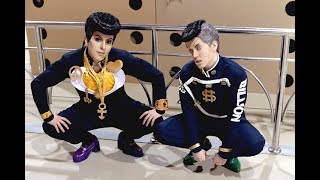 Surcon 2017 — JoJos Bizarre Adventure Cosplay Josuke Higashikata [upl. by Michella]