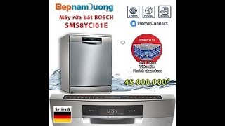 REVIEW  HƯỚNG DẪN CÀI ĐẶT VÀ SỬ DỤNG MÁY RỬA BÁT BOSCH  SERIES 8  SMS8YCI01E [upl. by Churchill995]