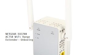 NETGEAR EX3700 AC750 WiFi Range Extender [upl. by Suoivatco]