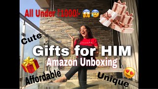 Best Gifts For Men  Top 14 Gift Ideas For Him  Under ₹1000  Valentine Day Ideas  Amazon Haul [upl. by Eceined]