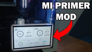 MONITOR EN GABINETE  MONITORIZAR PC  SENSOR PANEL  MOD PC [upl. by Verne946]