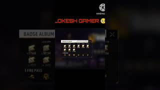 Global 🌎top 1 Badges cullet lokeshgamer 😱Rip india server badge 🥺shortslokeshgamerfreefireviral [upl. by Jezabelle]