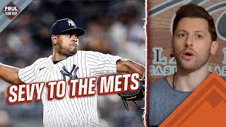 Luis Severino signs with the Mets  Foul Territory reacts [upl. by Affay]