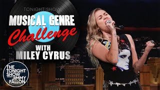 Musical Genre Challenge with Miley Cyrus [upl. by Judy]