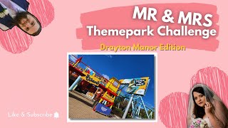 Mr amp Mrs Theme Park Challenge  Drayton Manor Edition [upl. by Nick]