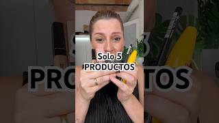 🔥 Maquillaje FÁCIL piel MADURA 🥰 solo 5 productos maybelline makeup beauty shorts [upl. by Attinahs947]