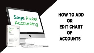 HOW TO ADD OR EDIT CHART OF ACCOUNTS IN SAGE 50c PASTEL unisa accounting [upl. by Nahgeem342]