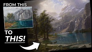 3 Ways to IMPROVE your COMPOSITION  Critique and PaintOver [upl. by Zohara502]