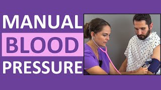 Blood Pressure Measurement How to Check Blood Pressure Manually [upl. by Eladnwahs]