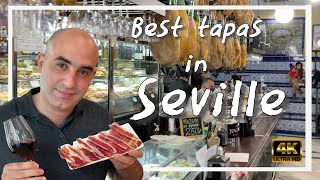 What to eat in SEVILLE 🇪🇸 Spanish food 🇪🇸 the best tapas in Seville my city [upl. by Htebazile]