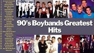 90s BOYBANDS Backstreet Boys Boyzone Westlife NSync FiveBlue O Town 90s Boy Bands Playlist720p [upl. by Melar]