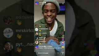 Iamzoie gotdamnzo FUNNY IG LIVE 😂😂😂 [upl. by Zerline]