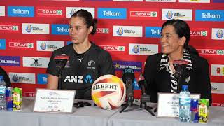 Silver Ferns v Jamaica  Press Conference [upl. by Kowatch]