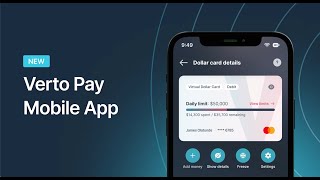 Verto Virtual Card for Businesses [upl. by Aliahkim]