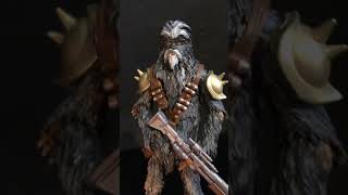 Black Krrsantan Book of Noba Fett Dennec Shand Hasbro Star Wars Black Series Acrion Figure shorts [upl. by Engen]