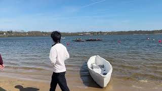 Women’s Final Sprints NYU Tandon vs Rowan University  2024 ASCE Metropolitan Concrete Canoe [upl. by Claribel791]