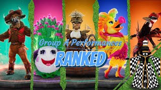 All Group A Performances Ranked  The Masked Singer Season 12 [upl. by Eaned]