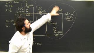 Physics Help Series and Parallel Circuits Electricity Diagrams Part 5 [upl. by Aiel]