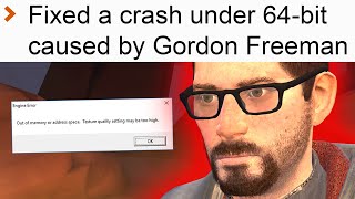 they PATCHED Gordon Freeman from TF2 😢😭 [upl. by Alioz]