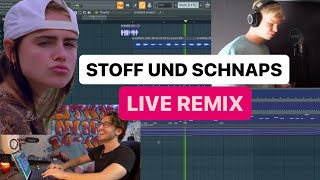 Wir haben einen Song im Livestream gemacht Stoff und Schnaps Remix [upl. by Aynom]