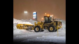 30CM SNOWFALL IN QUEBEC CANADA [upl. by Cahra1]