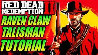 Red Dead Redemption 2  RAVEN CLAW TALISMAN TUTORIAL  How to get Old Brass Compass [upl. by Narcis112]