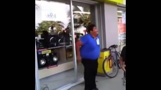 EL SERRUCHO GORDO BAILA AFUERA DE COPPEL [upl. by Eyma]