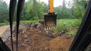 Excavating home foundations in rough ground [upl. by Ahsenac463]