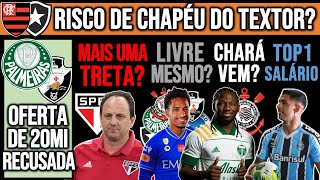 VERDÃO DIZ quotNÃOquot AO VASCO NOVA TRETA COM CENI CHARÁ NO TIMÃO SUÁREZ CARO DO BR CHAPÉU NO FLA [upl. by Carolyne22]